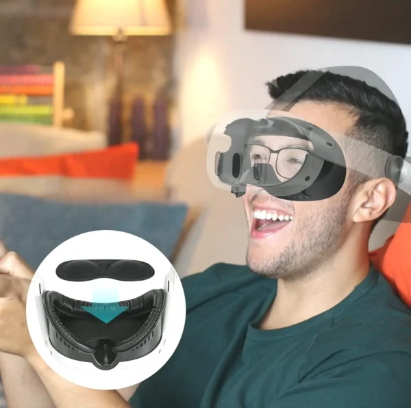 Facial Pad Compatible with Oculus Quest 3 Interface