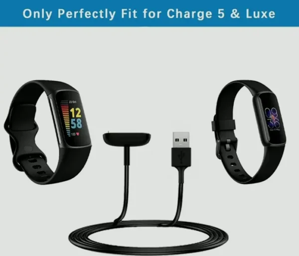 Yanzhi Activity Tracker Charging Cable Compatible with Charge 5 & 6 Luxe