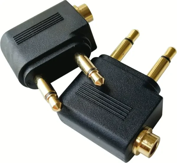 Dual 3.5mm Male to Female Audio Converter (Set)