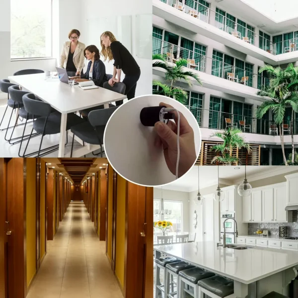 Sound Boost Hear Device Across Walls with Enhanced Headphones - Ideal for Leak Inspection