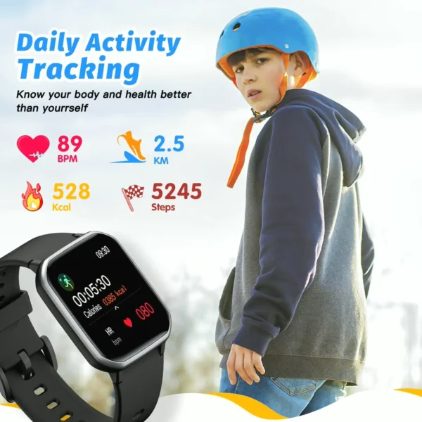 Children's Smart Watch including Heart Rate Tracking