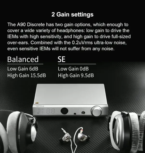 Topping Enhanced A90 Full-balanced Headphone AMP
