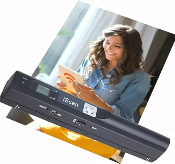 Portable Scanner with High-Resolution plus 16G SD Card