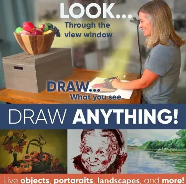 LUCY Sketching Instrument with Photo Enhancer & Bag