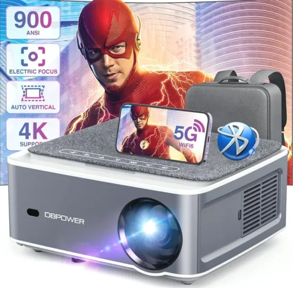 Ultra HD WiFi BT Projector 1080P Ultra HD Support