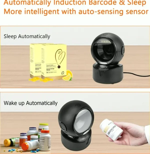 360-Degree Stationary Barcode Reader