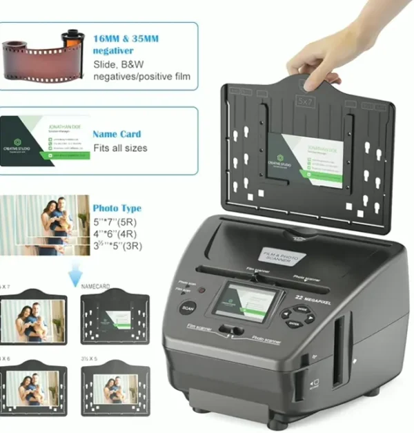 Film Scanner with Small LCD Screen
