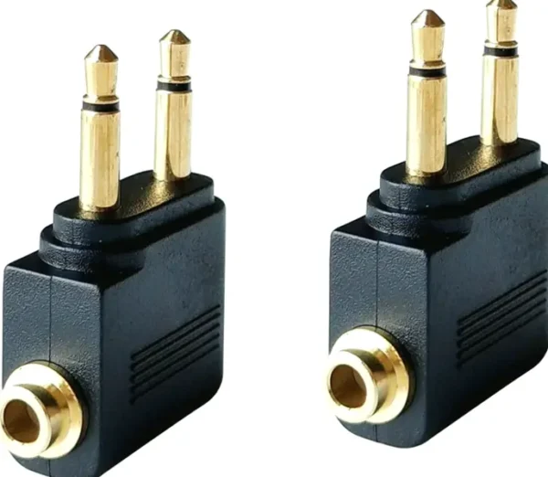 Dual 3.5mm Male to Female Audio Converter (Set)
