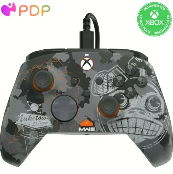 PDP Gaming RE-MATCH Glow-in-the-Dark Enhanced Controller for the Xbox Series X