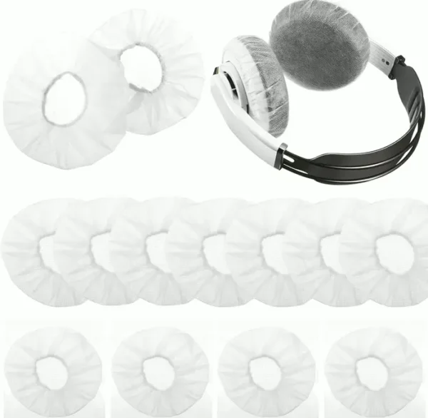 200-Count Disposable Headphone Pads for On-Ear Headsets