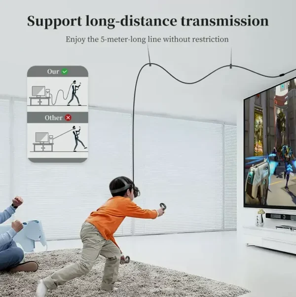 Connection Cord for Quest 2 Gaming