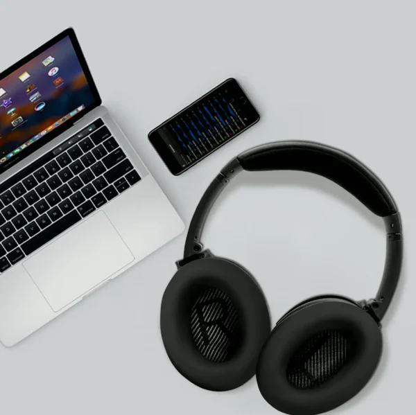 SOULWIT Ear Pads + Headband + Cover for QC 35 Headsets