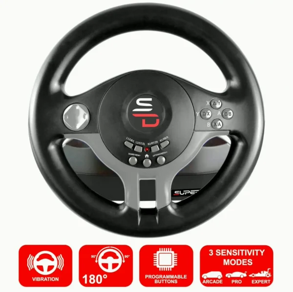 Superdrive - SV250 Racing Steering and Foot Controls