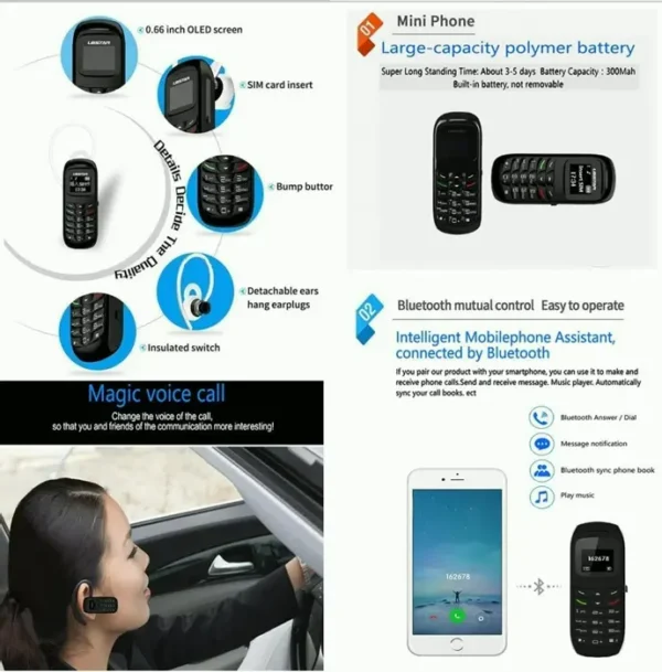 Tiny Mobile Device BM70 Unlocked