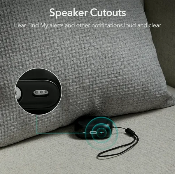ESR Case for AirPods Pro 2nd Case with MagSafe, Dark