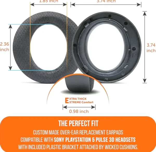Freeze Cushions Compatible with Sony PS5 Pulse 3D Headphones