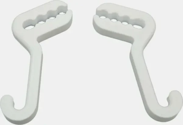 Cap Clip For VR Headset Lowers Weight Strain 2PCS White