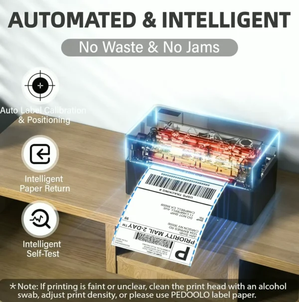 Wireless Label Printer, Thermal Shipping Printer