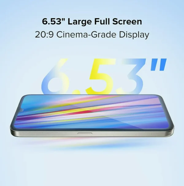 Brand A11 Unlocked Mobile, Helio G25, 4GB RAM + 128GB Storage, 6.53 Inch Full HD Screen, Android 11.0, 16MP+8MP Cameras
