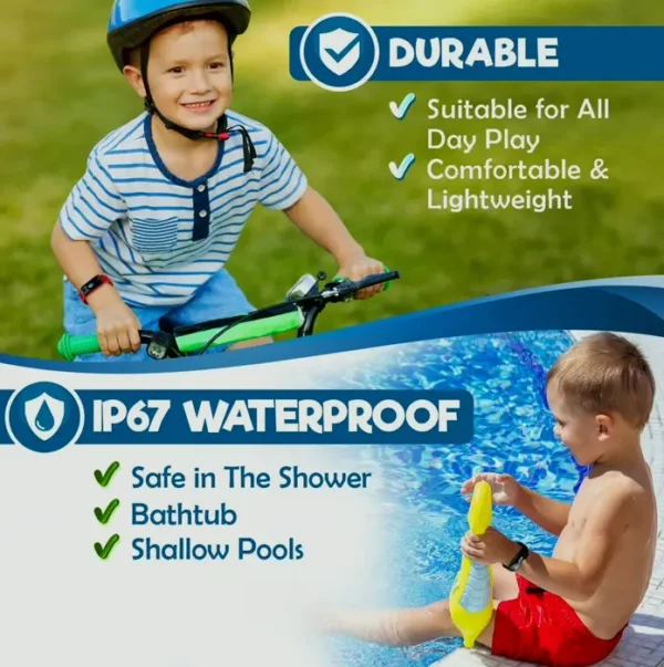 Children's Fitness Monitor: Waterproof Watch including HR Sensor