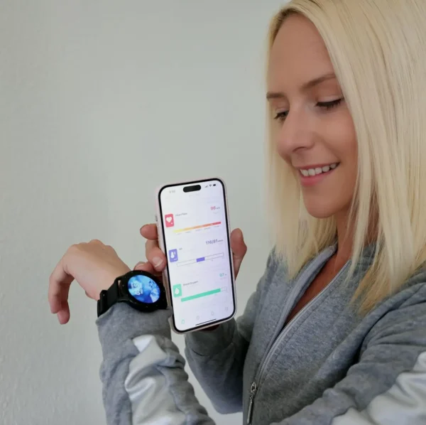 Versatile Smartwatch for All Ages with Fitness and Health Tracking