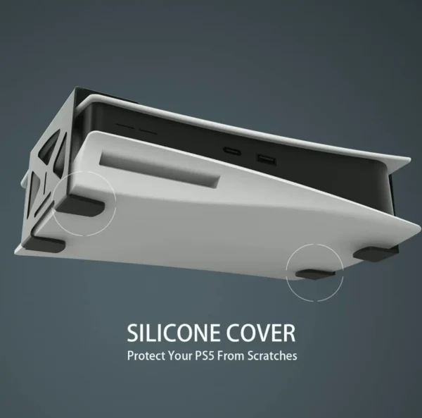 Under Table Holder for Playstation 5 by Monzlteck, Compact Bracket