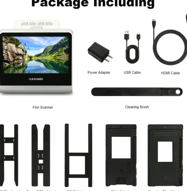24-Megapixel Negative Digitizer with 5'' LCD Display