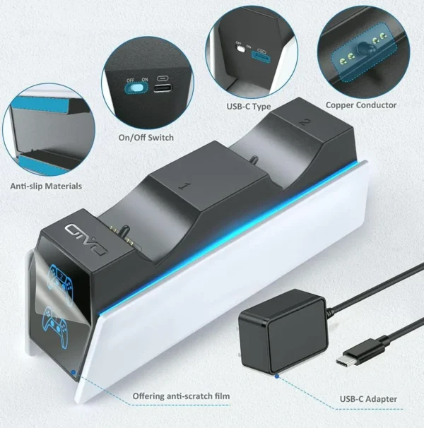 PS5 Controller Charger DualSense