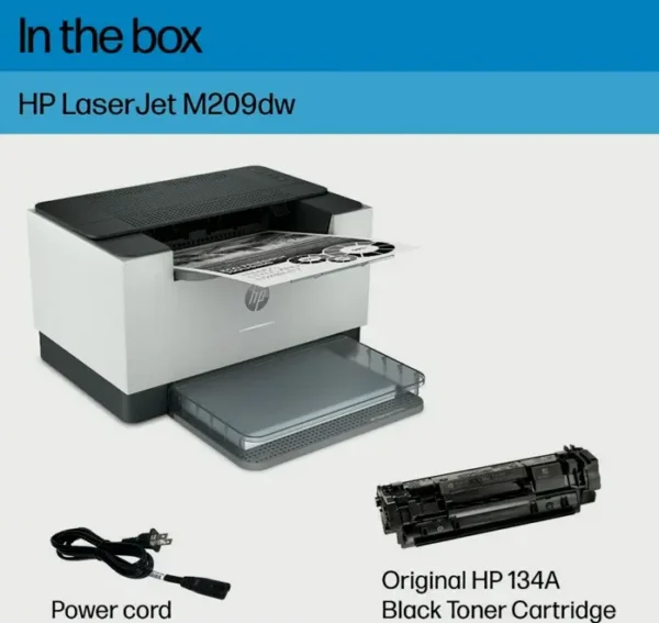 HP LaserJet Fast Printer Wi-Fi Device Ideal for Small Offices