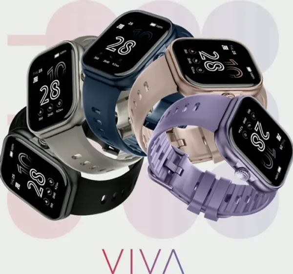 Cubbit Viva Tracker w/ 1.84" AMOLED Display, Bluetooth Calling, 60+ Activities