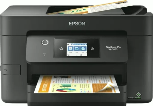 Epson® Workforce Pro WF-3820 Wi-Fi Color Inkjet Printer