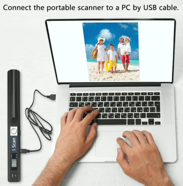 Portable Scanner with High-Resolution plus 16G SD Card
