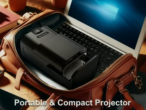 Mini 4K Projector with WiFi and Bluetooth