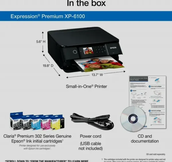 Expression Premium Color Photo Printer