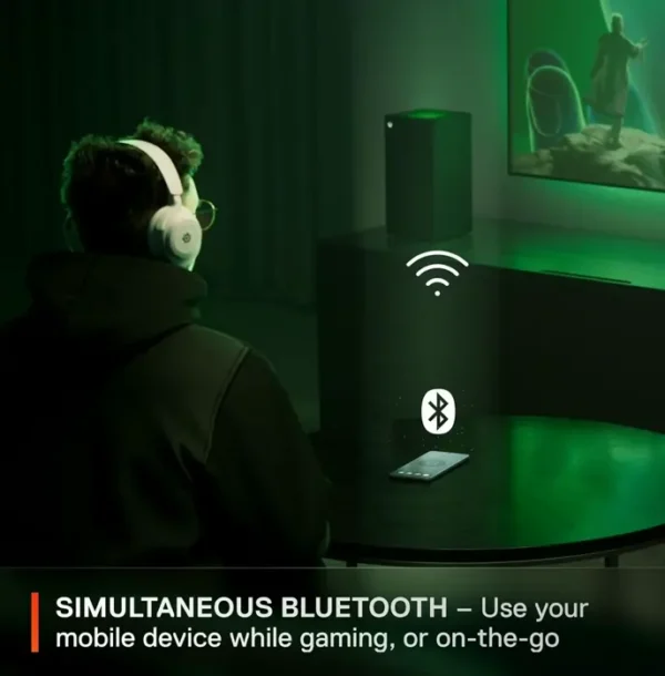 Steel Arctis 7X Wireless Gaming Headset - Snow