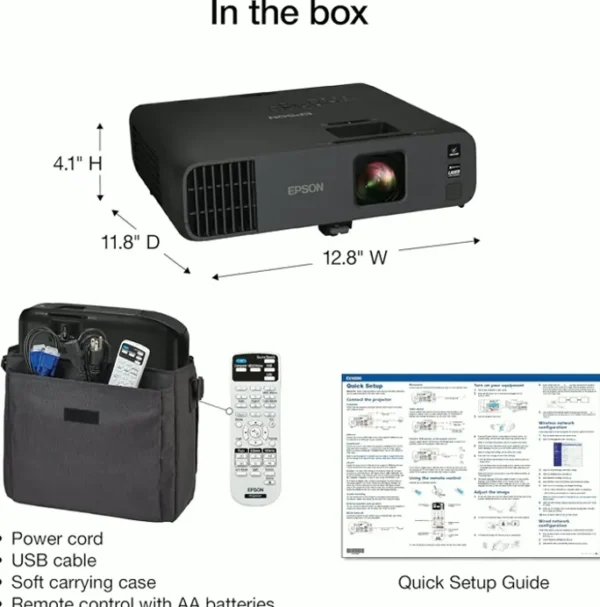 Epson's Pro EX10000 Wi-Fi Laser Projector