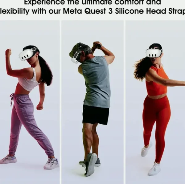 Silicone Band for VR Headsets Comfort Enhanced