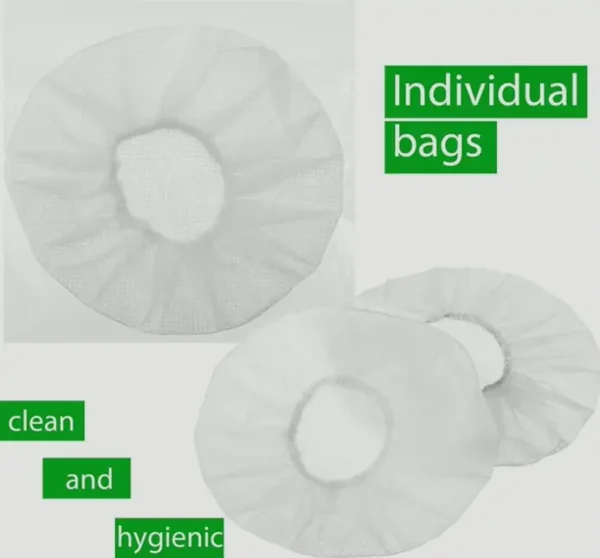 200-Count Disposable Headphone Pads for On-Ear Headsets