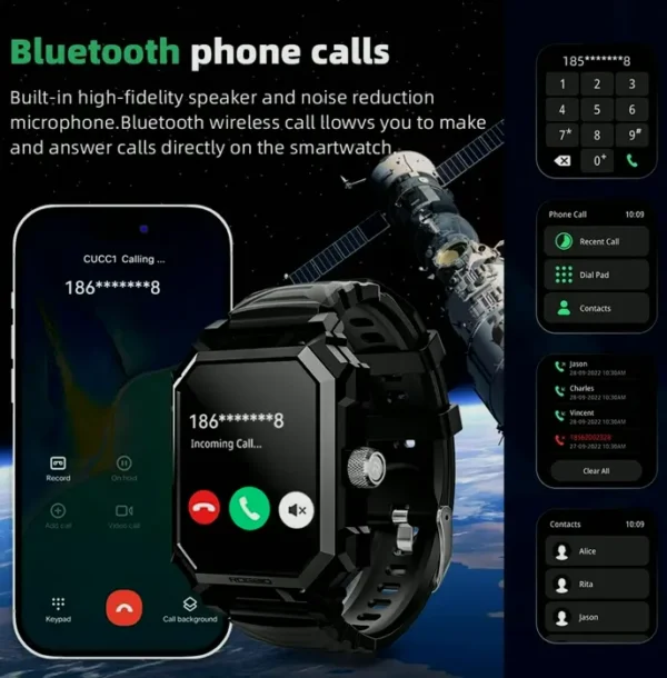 Gear Njord Military Smart Watch for
