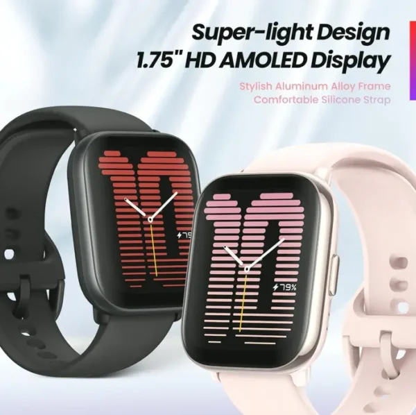 Amazfit's Active Watch with AI Fitness Trainer, GPS & 14 Day Battery