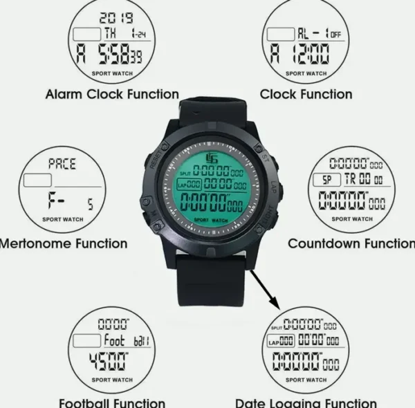 Athletic Official's Timer with Pointing
