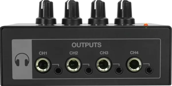 Recording Bundle w/ (4) Earphones+Four-Channel Amp