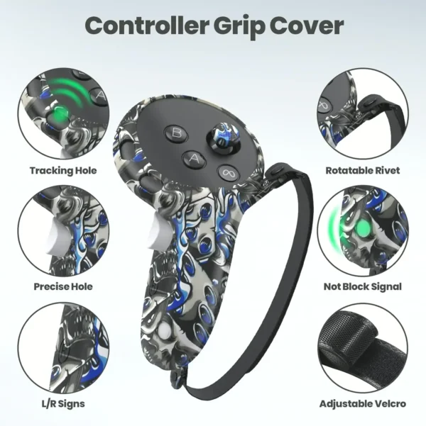 Silicone Protective Kit for Meta Quest 3