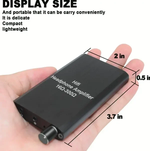 Portable Headphone Amp A010 Audio Battery-Powered