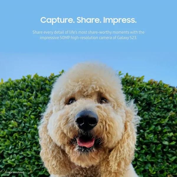 Samsung's Galaxy's S23 Open Android Smartphone 128 GB 50MP Camera Night Capabilities