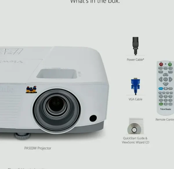 ViewSonic's 3800 Lumens WXGA-resolution Beam Projector