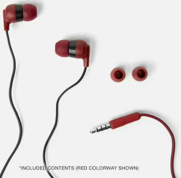 Skull Candy Ink Plus Earbuds, Microphone, Bluetooth Compatible - Black