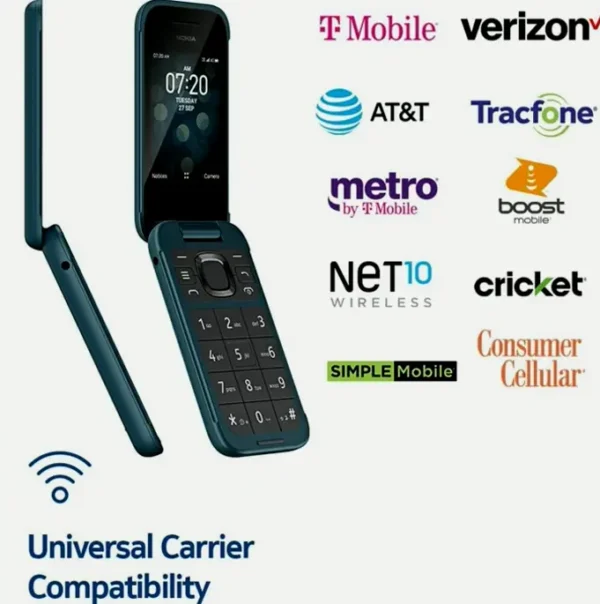 Nokia 2780 Flip | Unlocked | Blue