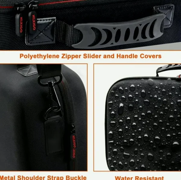 NextGo Durable Carrying Bag for Oculus 2 and 3 Virtual Reality