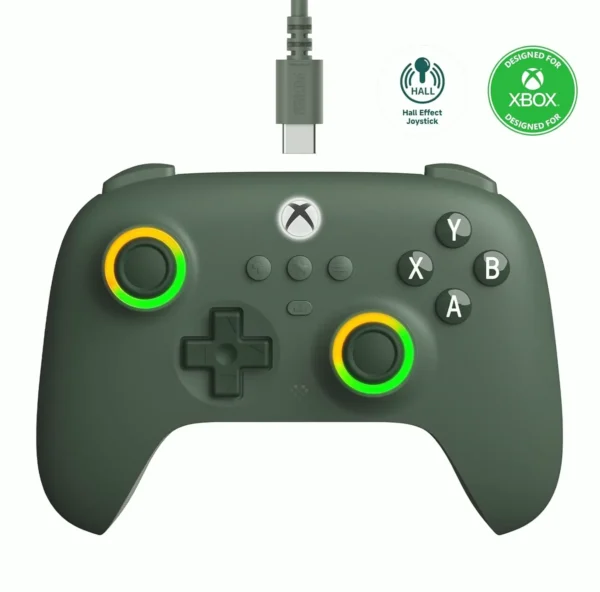 8BitDo Ultimate Series-C Cable Controller for Xbox with Colorful Lighting
